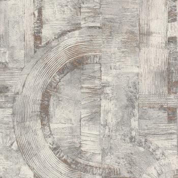Urban Manhattan Abstract Graphic Structure Non-Woven Wallpaper