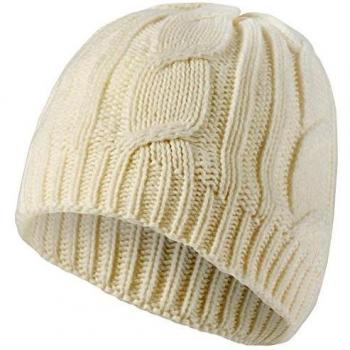 SealSkinz - Gorro impermeable de punto para mujer, color crema, unisex, color beige - crema, tamaño L / XL