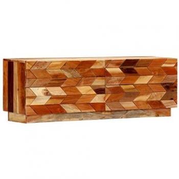 SengentoStyle Tv-meubel 120x30x40 cm massief gerecycled hout