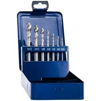 Exact 10366 Eventus - Juego de brocas HSS, 35°RSPI, M3 a M12, 7 piezas)
