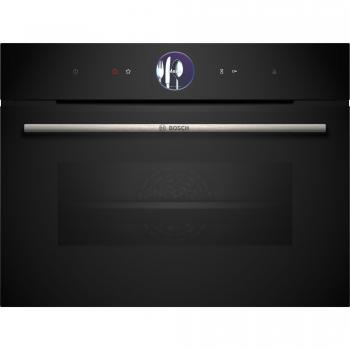 Horno compacto Bosch Serie 8 con vapor Negro CSG7361B1