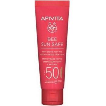 Apivita Bee Sun Anti-Spot & Anti-Age Defense Tinted Face Cream SPF50 50ml