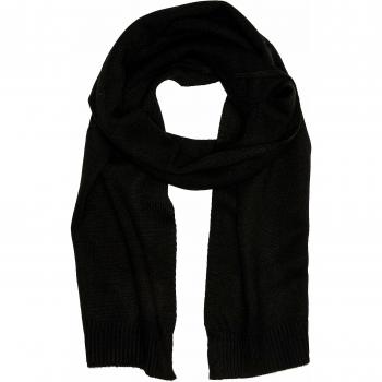 United Colors of Benetton Scarf, Bufanda para Niños, Negro