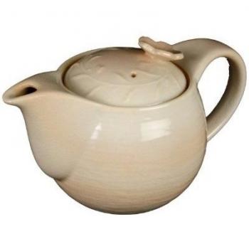Hagi Yaki Flower 400cc 10.5cm Teteras Ceramic Hecho en Japon