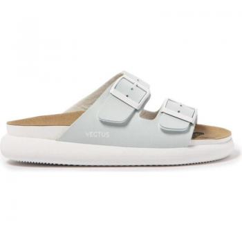 Sandalias Vegtus Tanami Sky - Chanclas Abiertas de Cuero Vegano para Mujer