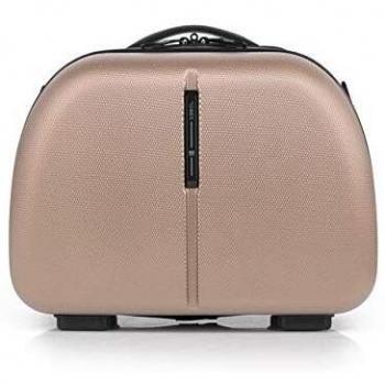 Gabol - Paradise | Neceser de Viaje Rigido con Asa de Transporte y Bandolera de Color Beige