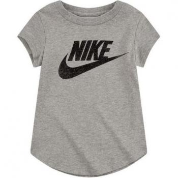 Camiseta de Manga Corta Infantil Nike Futura SS Gris