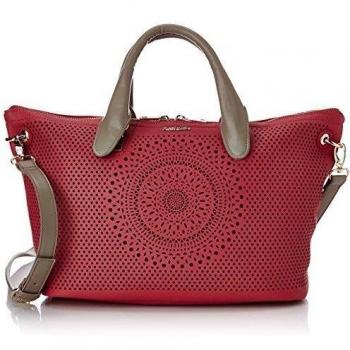 Desigual Bols Valencia Perforate - Bolso De Hombro unisex,  color rose