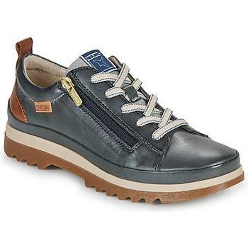 Zapatos Pikolinos VIGO W3W-6979 Ocean - Zapatillas de mujer de piel con cordones, estilo casual, comodidad excepcional y plantilla acolchada Memory Foam