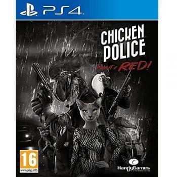 Policía Gallina: ¡Píntalo de Rojo! - PS4 - Edición Estándar - Aventura Policiaca - PEGI 18+