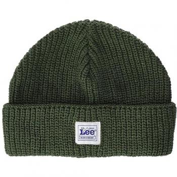 Gorro Lee Workwear Beanie Verde Caqui Talla Única para Hombre