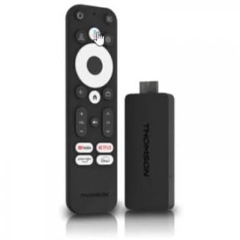 Stick de Streaming 4K UltraHD Thomson 145G con Google TV, Dolby Atmos, WiFi y Bluetooth