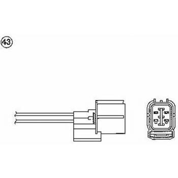 Sonda Lambda NGK 0255 de Alta Precisión