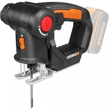Sierra sable y de calar 2en1 20V Worx | PowerShare | WX550.9 - Sin batería, ni cargador | Cambio de cuchilla sin herramientas, velocidad variable
