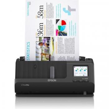 Epson WorkForce ES-C380W Escáner Compacto A4 Duplex WiFi 600dpi Negro