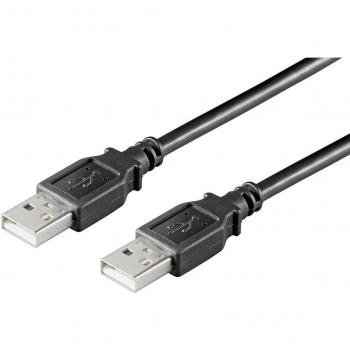 Cable USB 2.0 de 1,8m Negro Microconnect