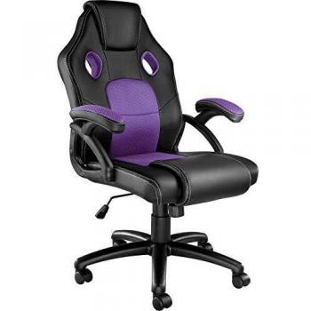 Silla de Oficina Gaming Mike - Acolchado Extragrueso, Textiles Transpirables y Ajuste de Altura Sin Escalas