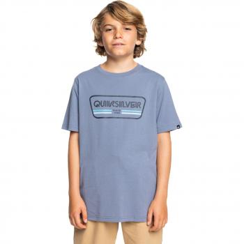 Camiseta de niños Quiksilver Range Life - Camiseta de manga corta, diseño moderno, fabricada en algodón suave, estampado gráfico en el frente, disponible en varias tallas y colores