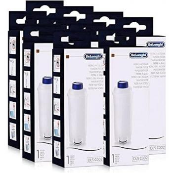 Filtro de agua para cafetera De'Longhi ECAM, paquete de 10 cartuchos (modelo DLSC002)