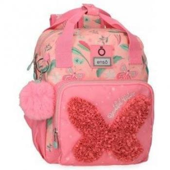 Mochila Enso Beautiful Nature Rosa Brillante