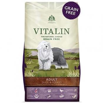 Other Vitalin Dog Adult Grain Free Duck & Potato 2kg, Clear