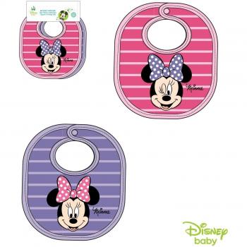Lot de 2 bavoirs pour bébé Disney