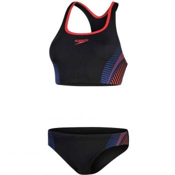 Bañador de mujer Colourblock Highneck Crossback Speedo