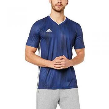 adidas Tiro 19 JSY Camiseta de Manga Corta, Hombre, Dark Blue/White, 1314