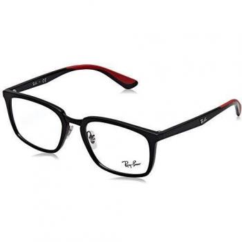 Ray-Ban 0RX7148 Monturas de Gafas, Black, 54 para Hombre