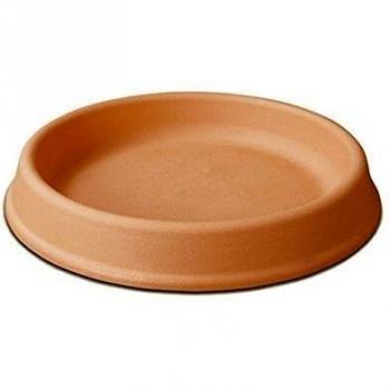 Sottovaso Redondo de Resina Terracota Ø 31 cm para Macetas de Exterior