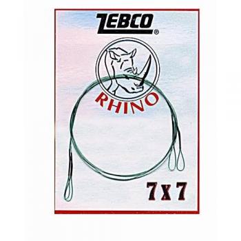 Zebco Rhino Acero Inoxidable con trabillas 7 x 7 12 kg 70 cm 2 Unidades