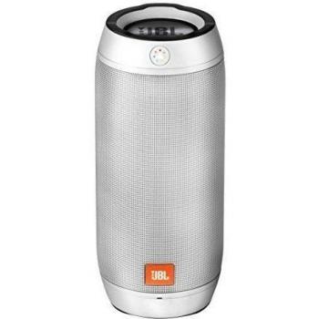 JBL Pulse 2 - Altavoz Bluetooth Portátil a Prueba de Salpicaduras con Juego de Luces Interactivo - Plata
