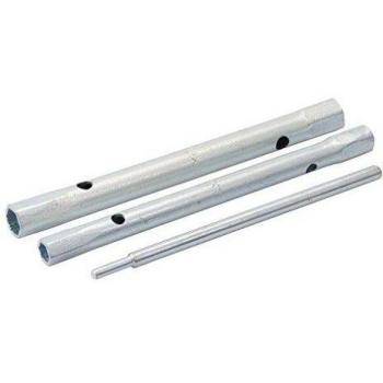 Silverline 719819 - Llave de tubo para contratuerca de monobloque 9/11 & 12/13 mm