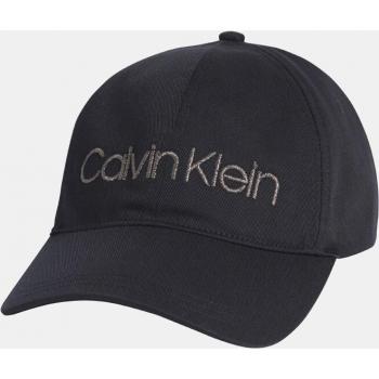 Gorra negra de algodón orgánico Calvin Klein
