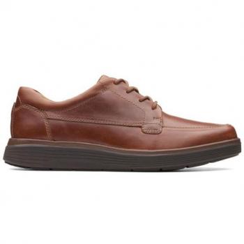 Clarks Un Abode Ease Zapato con Cordones Hombre Marrón 39.5