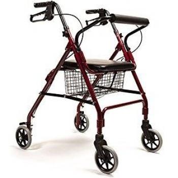 ANDADOR ROLLATOR ALUMINIO ULTRALIGERO