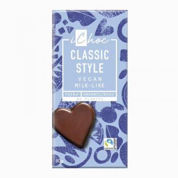 iChoc Classic Vegan Organic Chocolate 80g