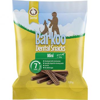 Barkoo Dental Snacks para Perros de Raza Pequeña, 7 Unidades