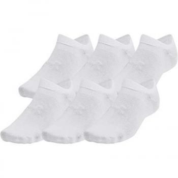 Under Armour Calcetines Cortos Essential 6 Pares No Show Blanco Intenso XL