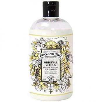 Poo-Pourri Before-You-Go Toilet Spray 16-Ounce Refill Bottle, Original