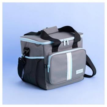 Bolsa Térmica Quid Sugar Portameriendas 15 L 28 x 22 x 26 cm Gris