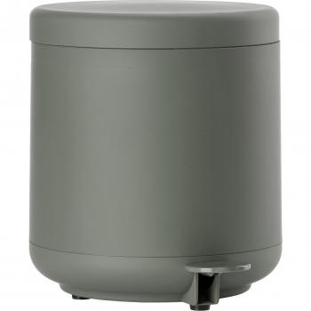 Cubo de pedal para baño UME 4 L Verde Oliva