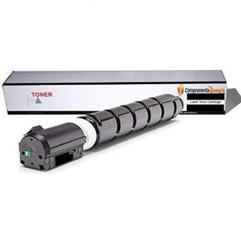 CVT CompraVentaToner - Toner Compatible CEXV55 / C-EXV55 Negro 2182C002 para Canon Imagerunner Advance C256 C356