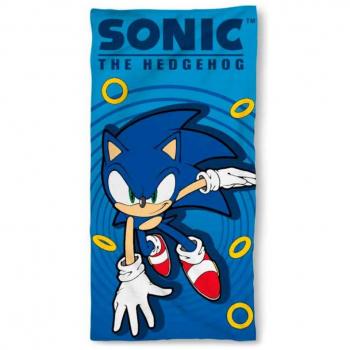 Toalla Sonic The Hedgehog microfibra