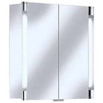 Keuco espejo Royal T2 13801, con cajones, SIL-elox, 700 x 166 mm