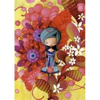 Educa Borrás Educa, Blue Lady, Ketto, Puzzle de 1000 Piezas, Color