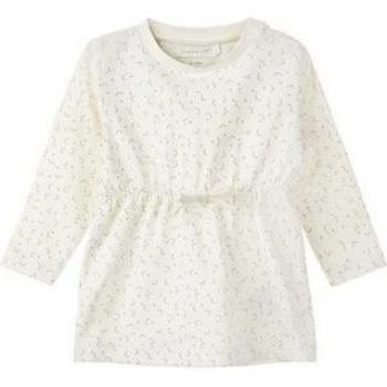 NAME IT NBFDELUCIOUS LS Tunic Noos Vestido, Blanco
