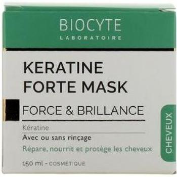 Biocyte Keratine Forte Mascarilla 150ml - Tratamiento capilar intensivo, formulación enriquecida con queratina, aporta fuerza y brillo al cabello, ideal para cabellos dañados o debilitados, textura cremosa, fácil aplicación