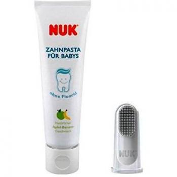NUK Tooth & Gum Cleanser Set with Silicone 3-12m