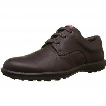 CAMPER Atom Work - Men's Formal Brown Smooth Leather Shoes
